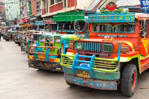 Behind Every Colorful locomotive found in the Philippines
